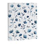 Blue flowers | Watercolor Pattern Canvas Print Gallery Image 8