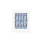 Blueberries | Watercolour Pattern Art Print Gallery Image 1