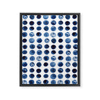 Blueberries | Watercolour Pattern Framed Canvas Print Gallery Image 8