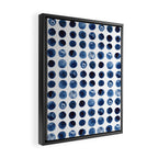 Blueberries | Watercolour Pattern Framed Canvas Print Gallery Image 2