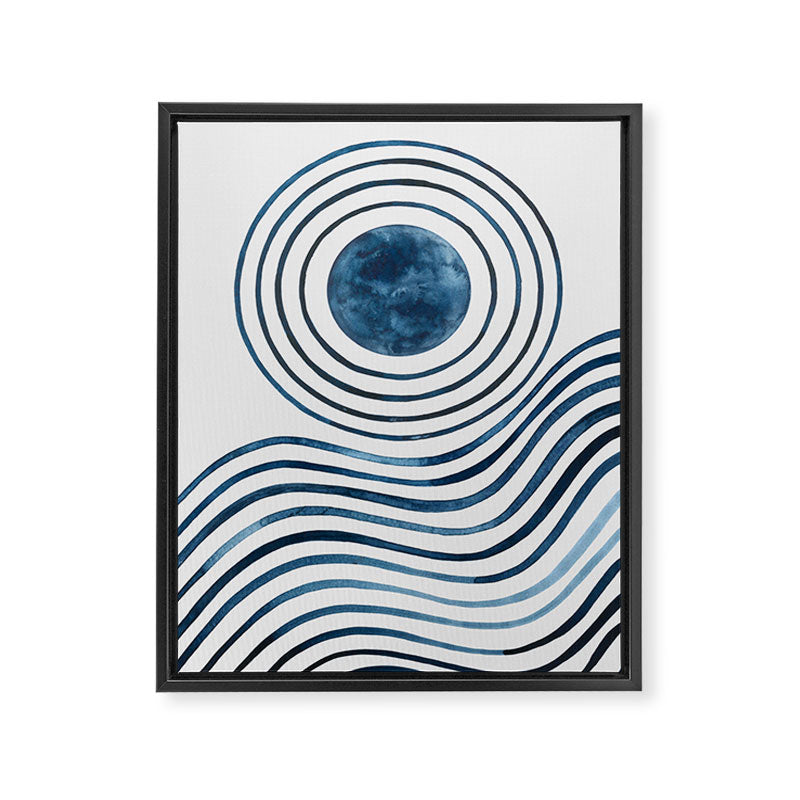 Floating Around Framed Canvas Print Gallery Image 6
