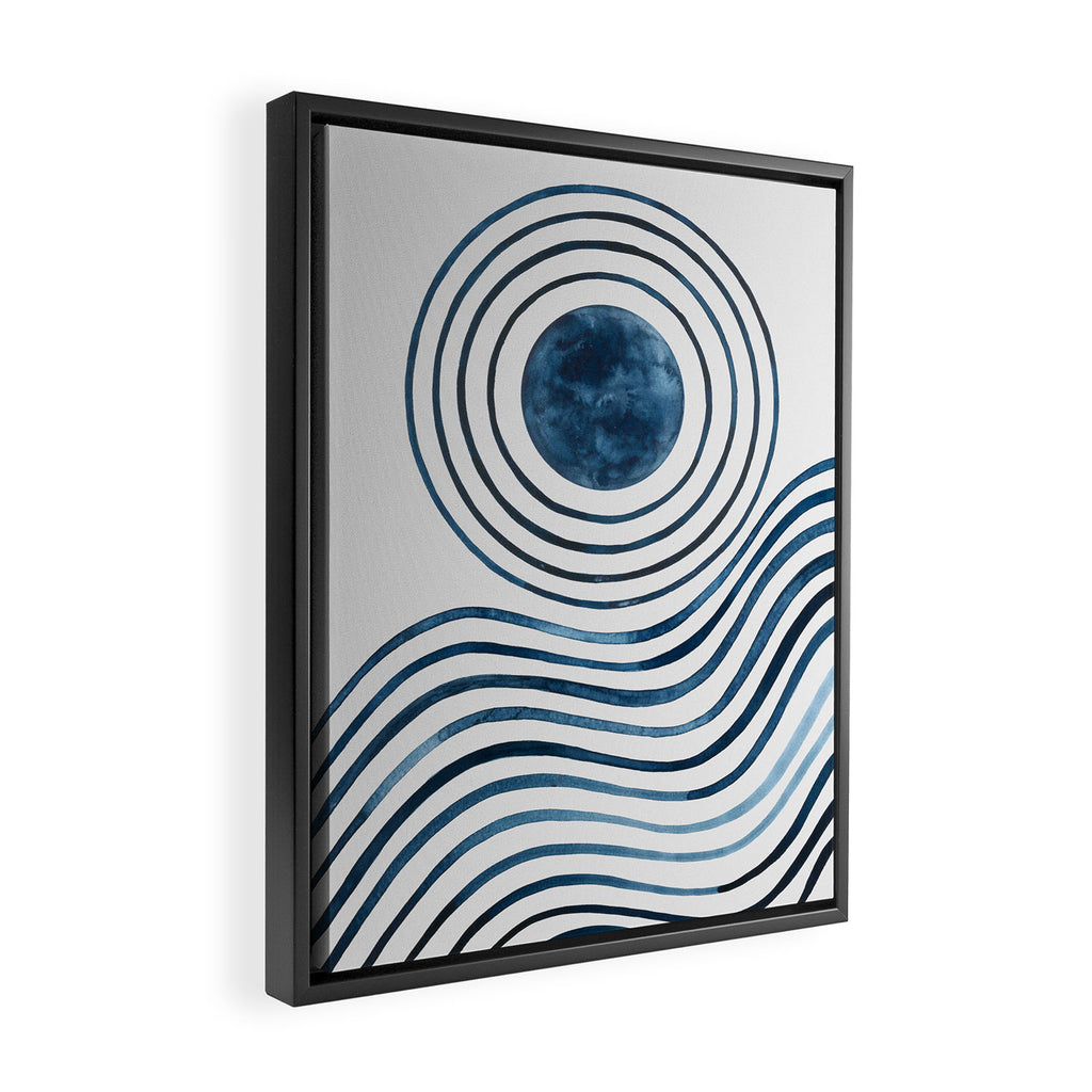 Floating Around Framed Canvas Print Gallery Image 2