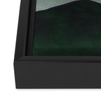 Green Mountains Framed Canvas Print Gallery Image 3
