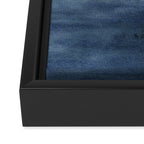 Indigo Abstract Painting | No. 4 Framed Canvas Print Gallery Image 3