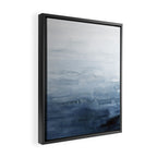 Indigo Abstract Painting | No. 4 Framed Canvas Print Gallery Image 2