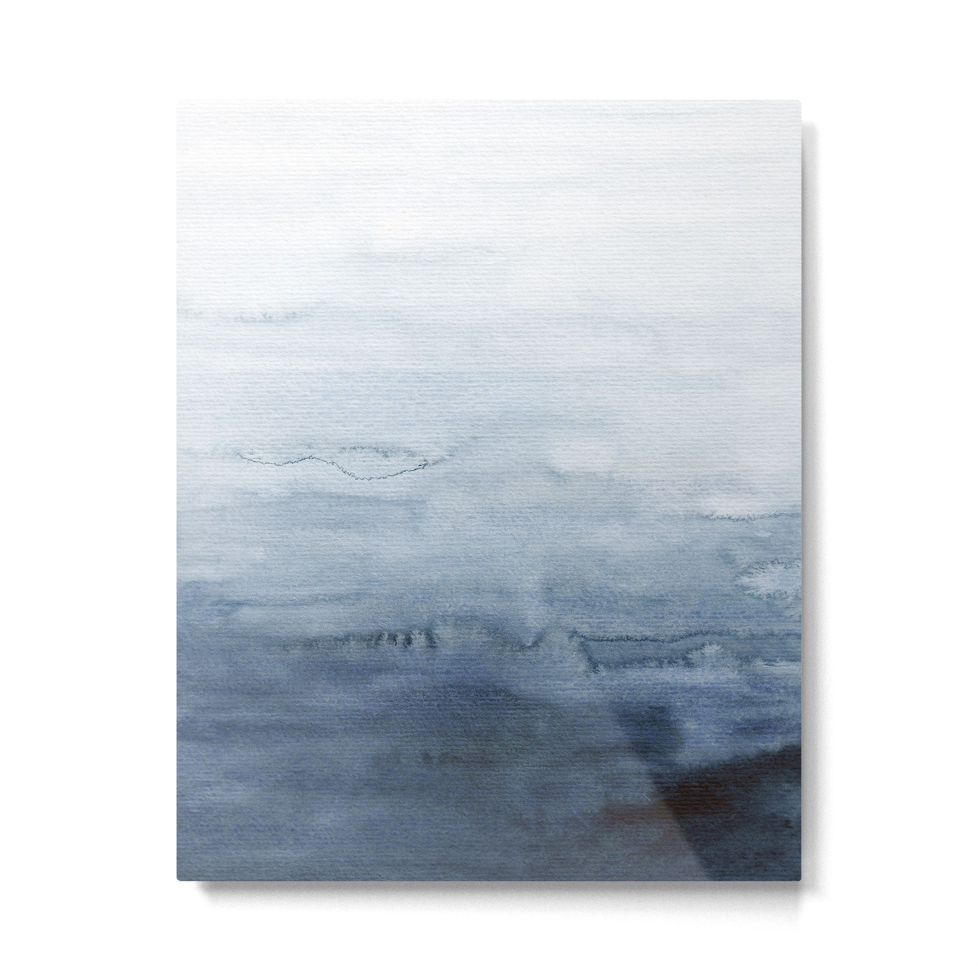 Indigo Abstract Painting | No. 4 Metal Print Gallery Image 4