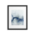 Indigo Abstract Painting | No.3 Framed Art Print Gallery Image 6