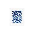 Indigo Brush Strokes | No.1 Art Print Gallery Image 1