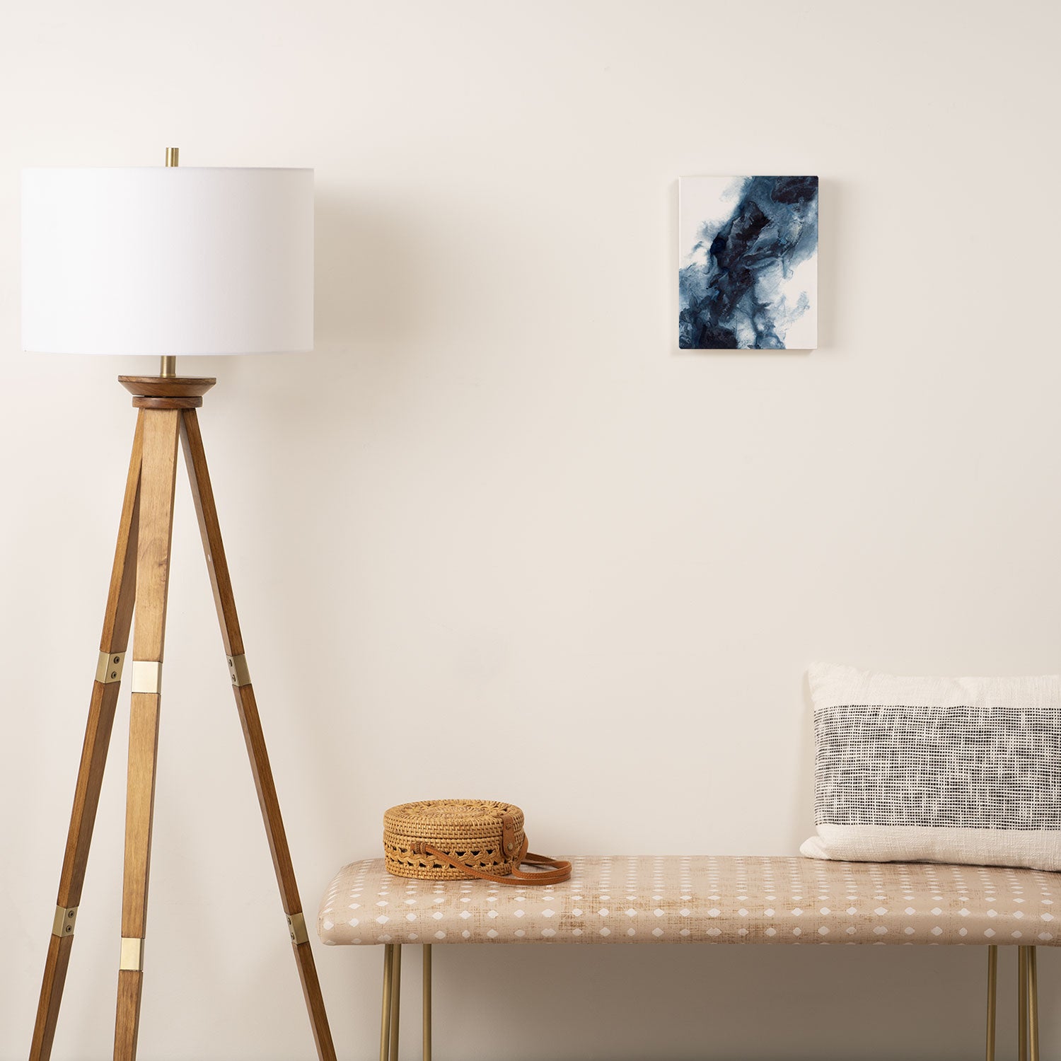 Indigo Depths No. 1 Canvas Print Gallery Image 2