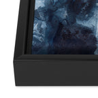 Indigo Depths No. 1 Framed Canvas Print Gallery Image 3