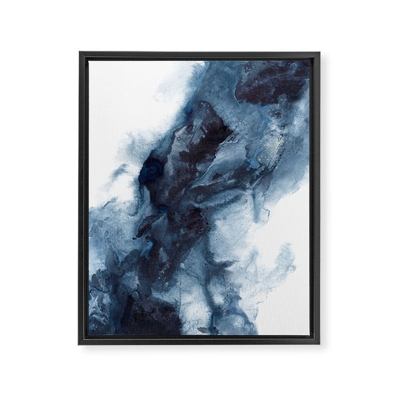 Indigo Depths No. 1 Framed Canvas Print Gallery Image 8