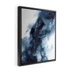 Indigo Depths No. 1 Framed Canvas Print Gallery Image 2