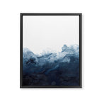 Indigo Depths No. 2 Framed Canvas Print Gallery Image 8