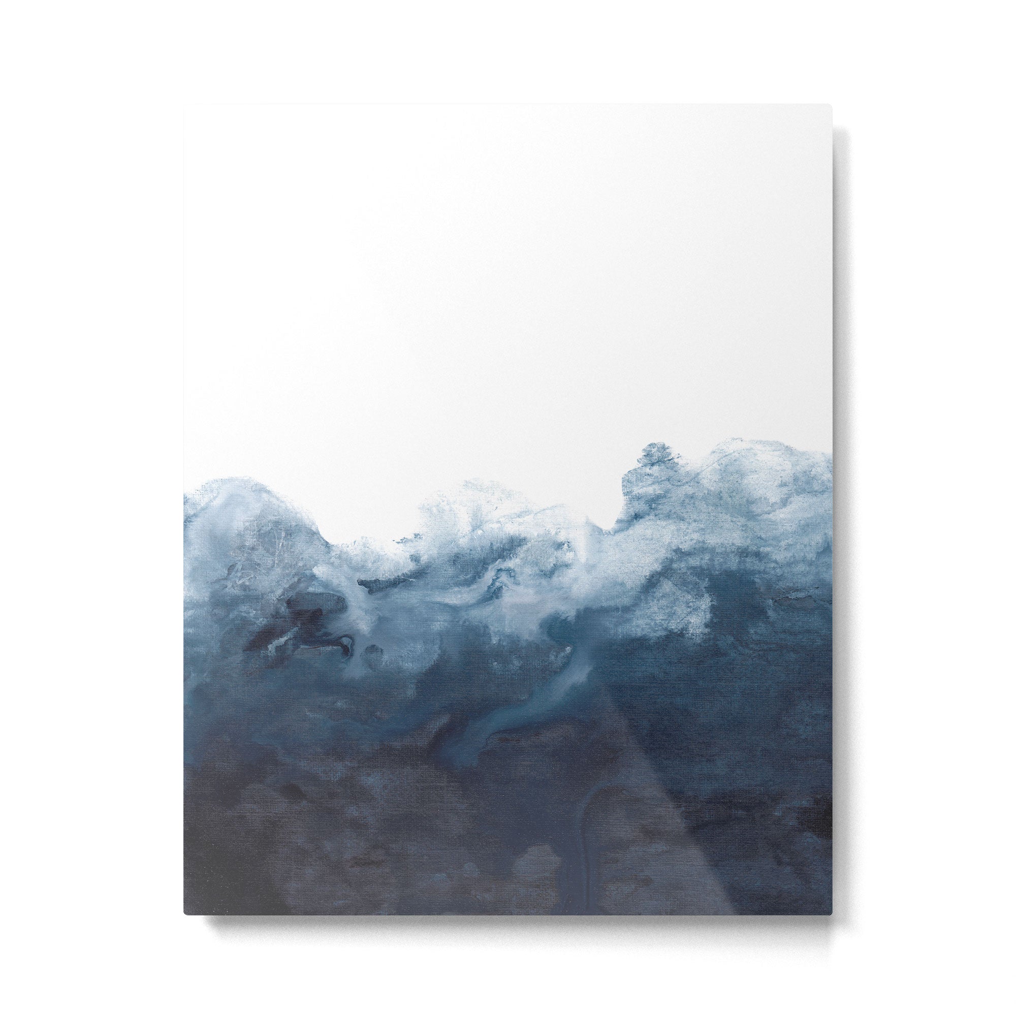 Indigo Depths No. 2 Metal Print Gallery Image 6