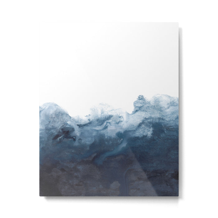 Indigo Depths No. 2 Metal Print Gallery Image 1