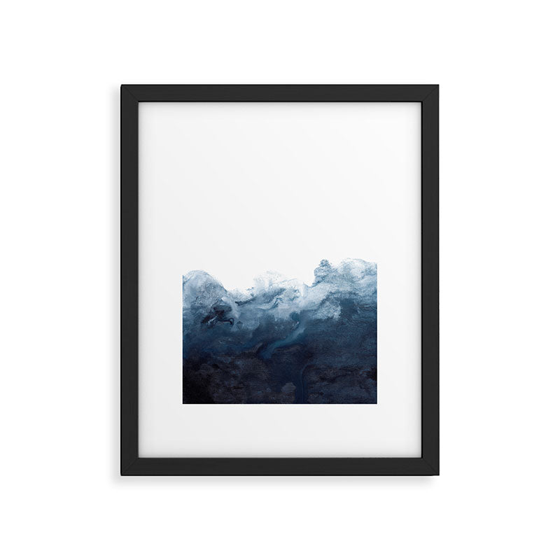Indigo Depths No. 2 Framed Art Print Gallery Image 4