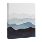 Indigo Mountains Landscape Canvas Print Gallery Image 6