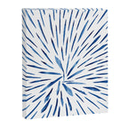 Indigo Sparks | Watercolor Pattern Canvas Print Gallery Image 6