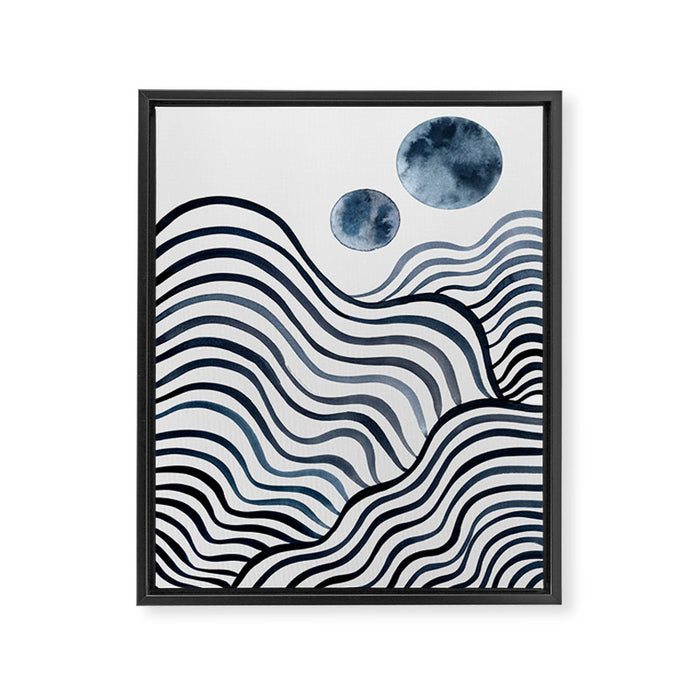 Many Moons Ago Framed Canvas Print Gallery Image 1