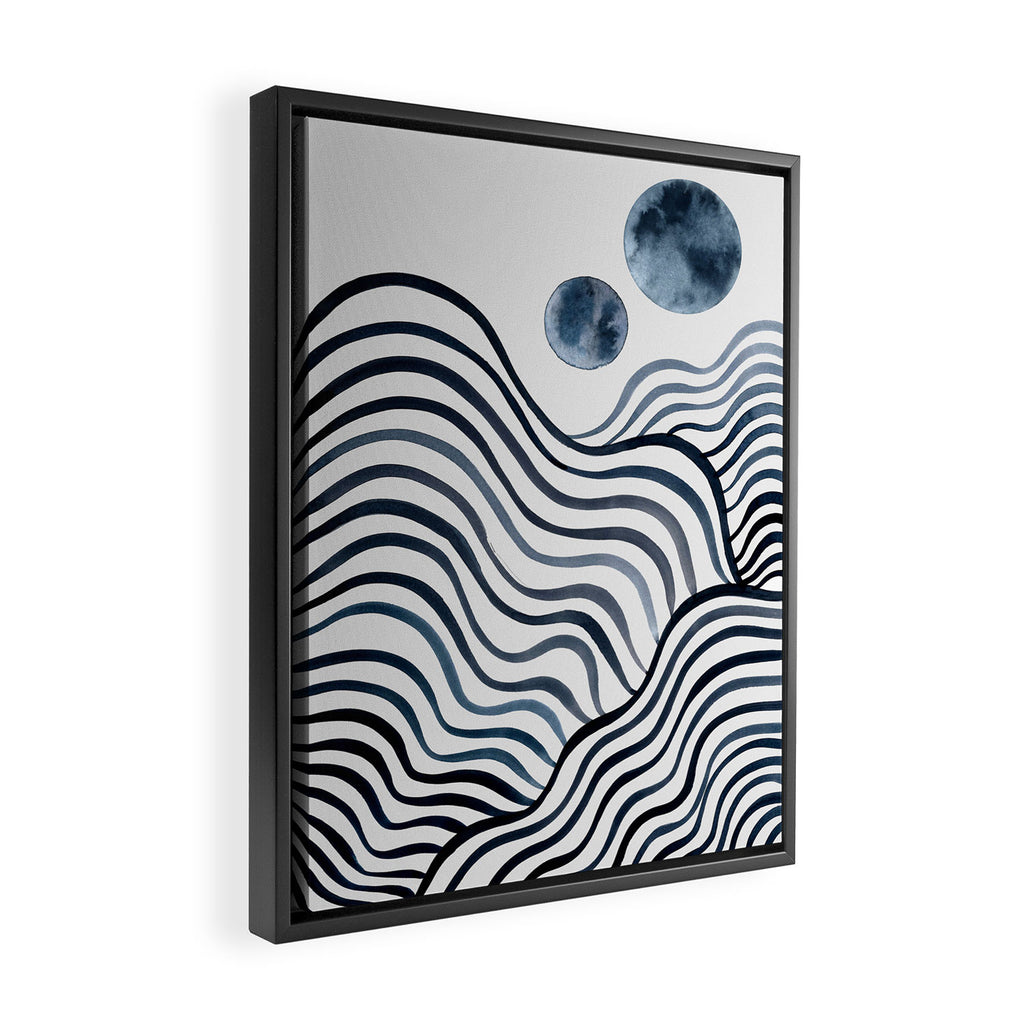 Many Moons Ago Framed Canvas Print Gallery Image 2