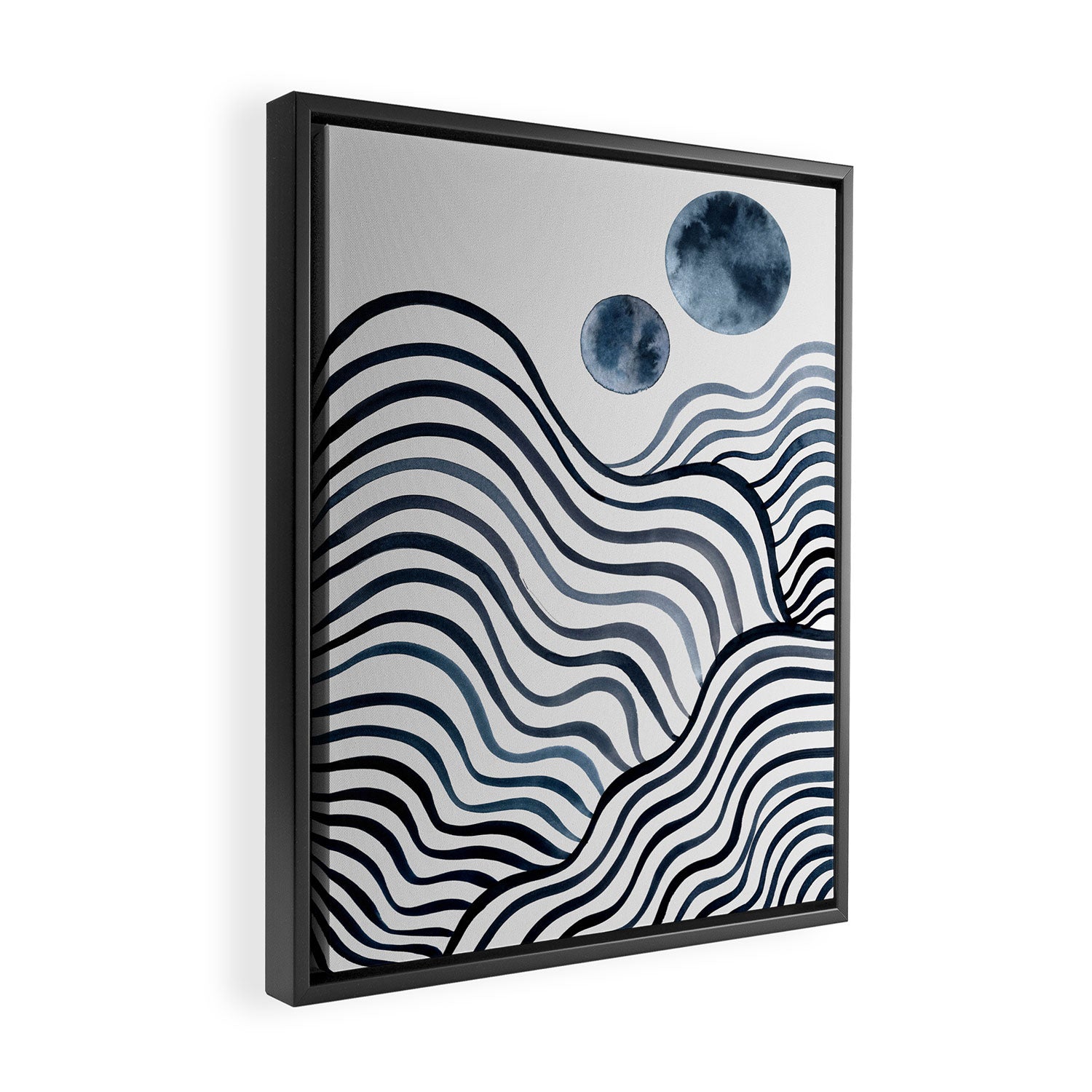 Many Moons Ago Framed Canvas Print Gallery Image 2