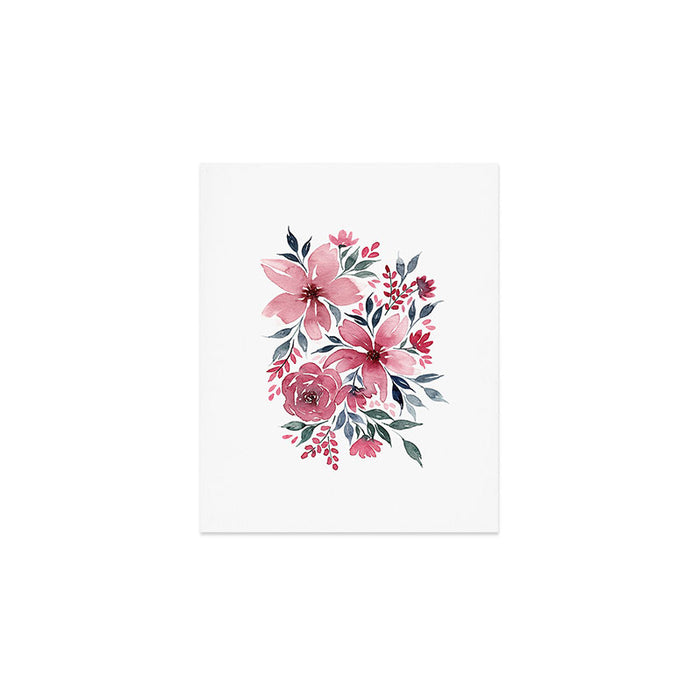 Modern Watercolor Florals No. 2 Art Print Gallery Image 1
