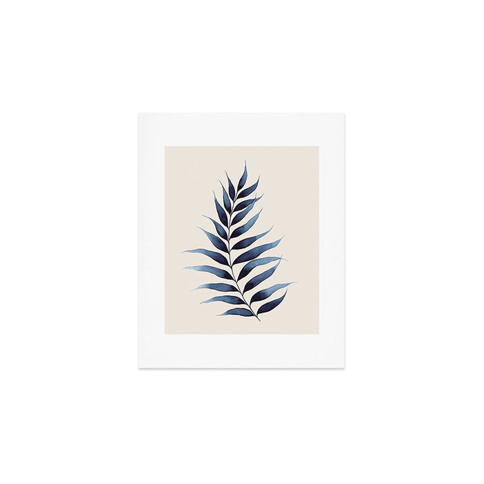 Modern Watercolour Palm Leaf Art Print Gallery Image 1