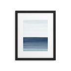 Ocean Watercolor Painting No.1 Framed Art Print Gallery Image 4
