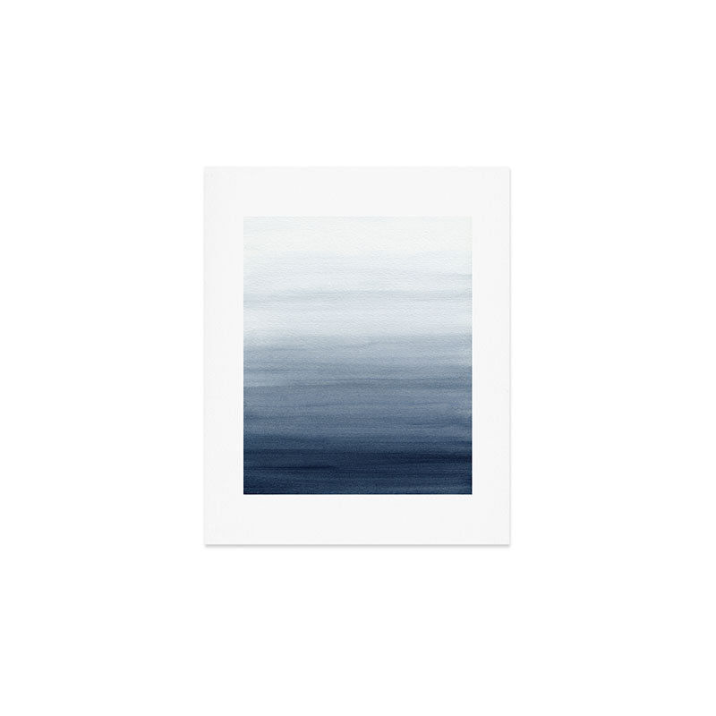 Ocean Watercolor Painting No.2 Art Print Gallery Image 1