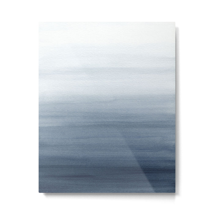Ocean Watercolor Painting No.2 Metal Print Gallery Image 1
