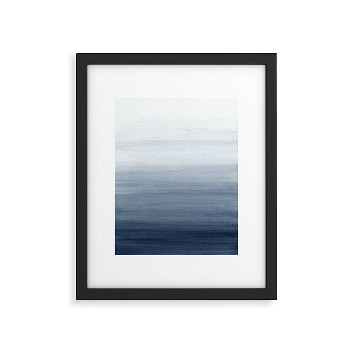 Ocean Watercolor Painting No.2 Framed Art Print Gallery Image 1