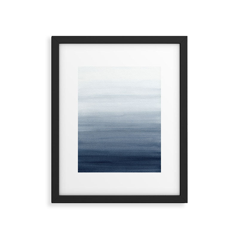 Ocean Watercolor Painting No.2 Framed Art Print Gallery Image 5