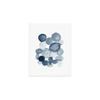 Pebbles Watercolor Abstract Art Print Gallery Image 1