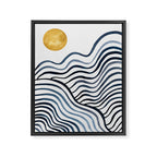 Sun Over Moon Framed Canvas Print Gallery Image 6