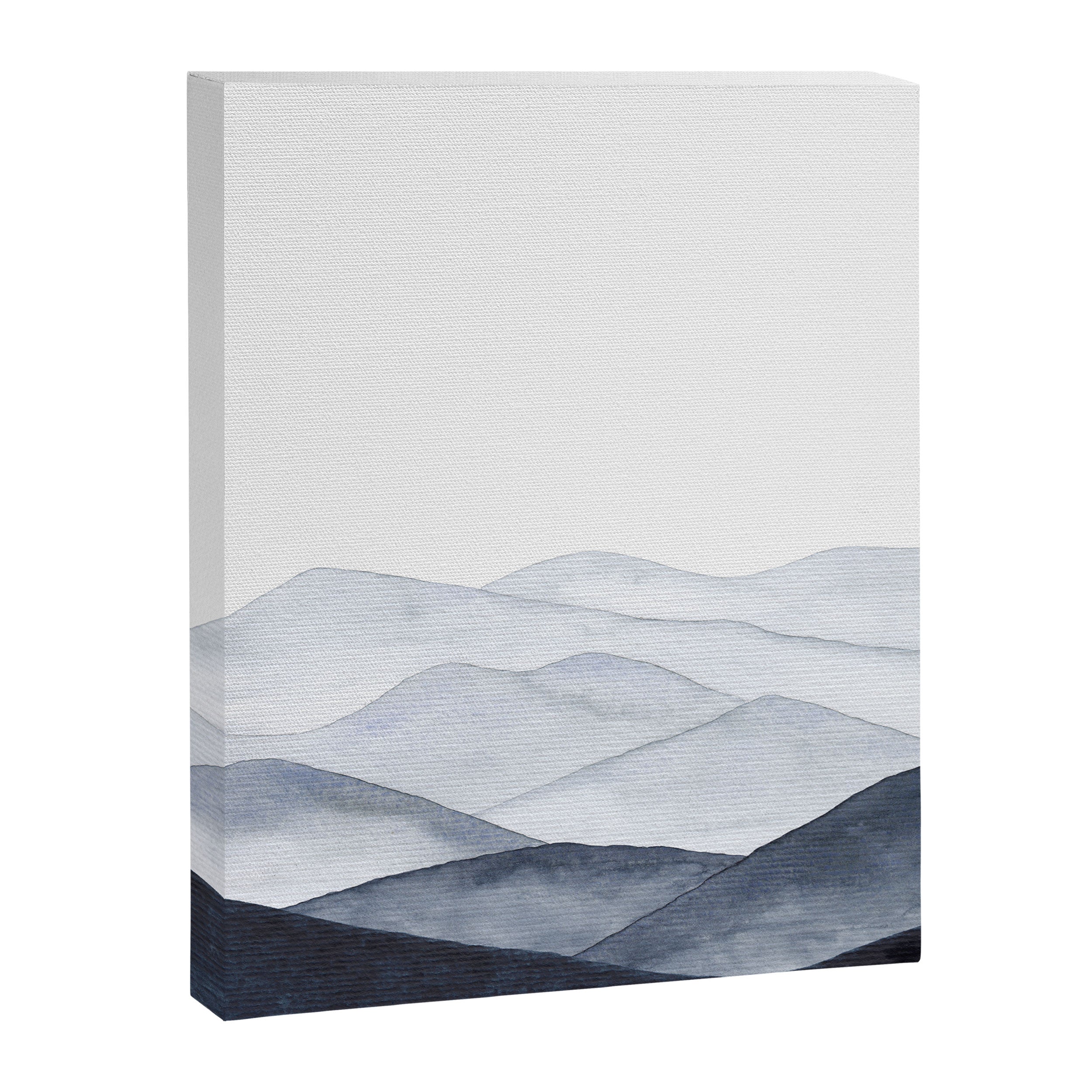 Watercolor Mountains Canvas Print Gallery Image 6