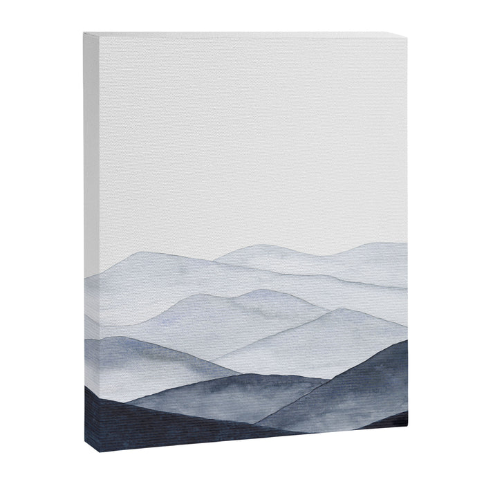 Watercolor Mountains Canvas Print Gallery Image 1