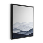 Watercolor Mountains Framed Canvas Print Gallery Image 2