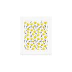 Yellow Tulips | Watercolour Pattern Art Print Gallery Image 1
