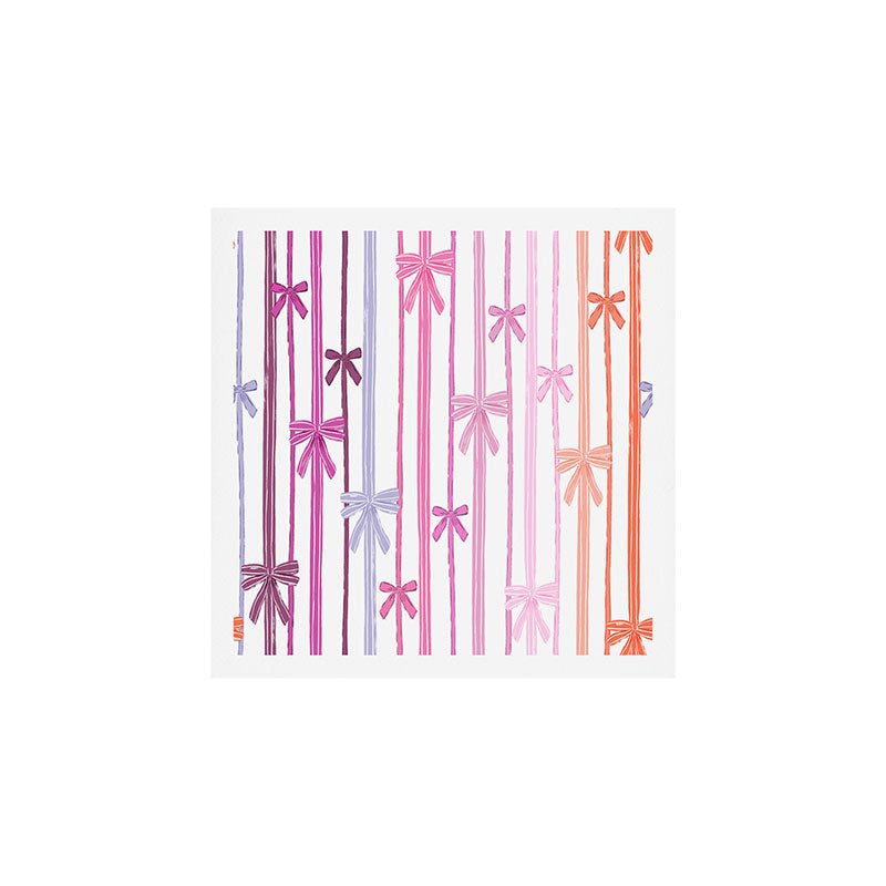 Bow Stripes Art Print Gallery Image 1