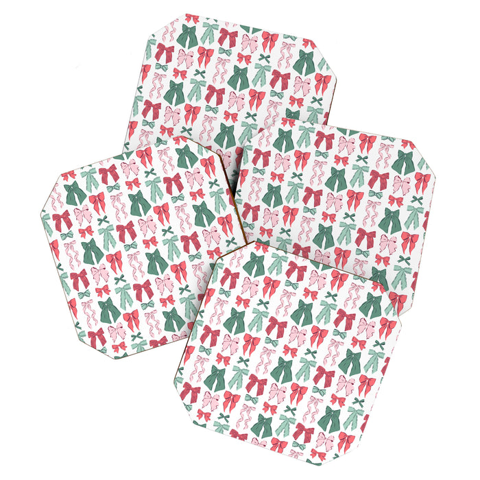 Christmas Bows  Coaster Gallery Image 1