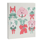 Christmas Dogs Portrait  Canvas Print Gallery Image 8
