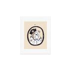 English Bulldog Sailor Illustration Art Print Gallery Image 1