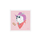 Festival Cowboy Great Dane Dog  Art Print Gallery Image 1