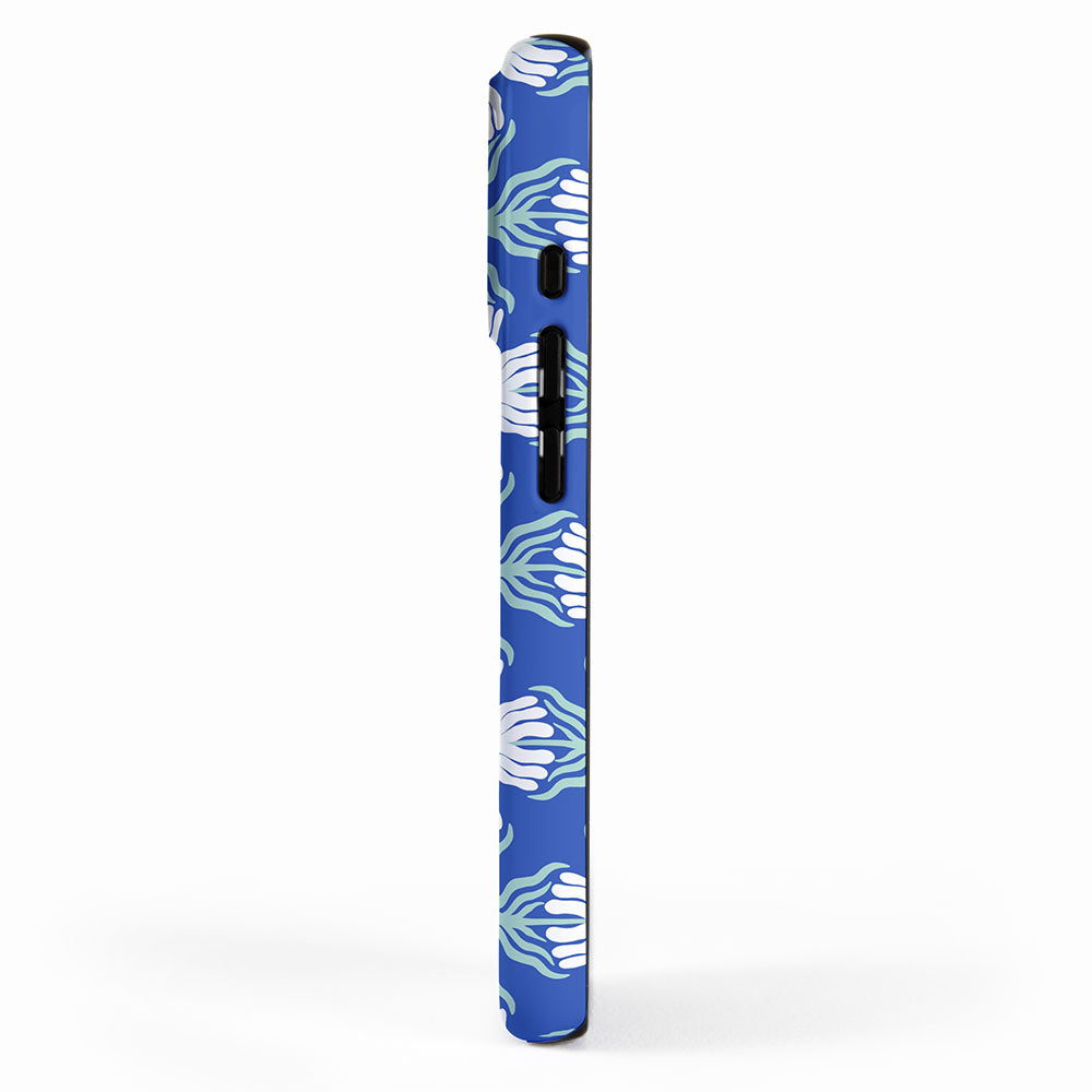 Funky Wavy Daisy Pattern iPhone Case Gallery Image 2