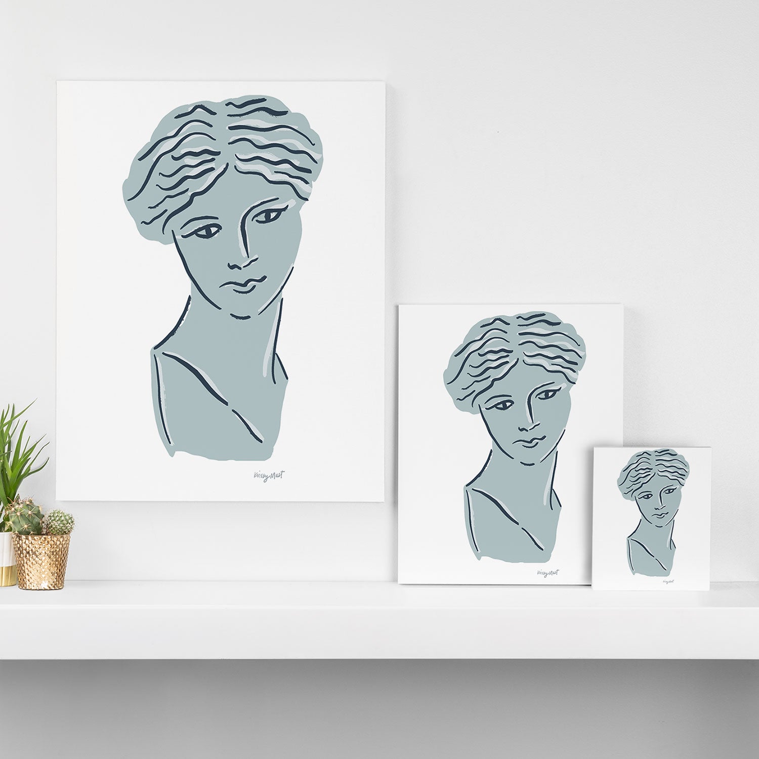 Goddess Aphrodite Greek Sculpture Canvas Print Gallery Image 3