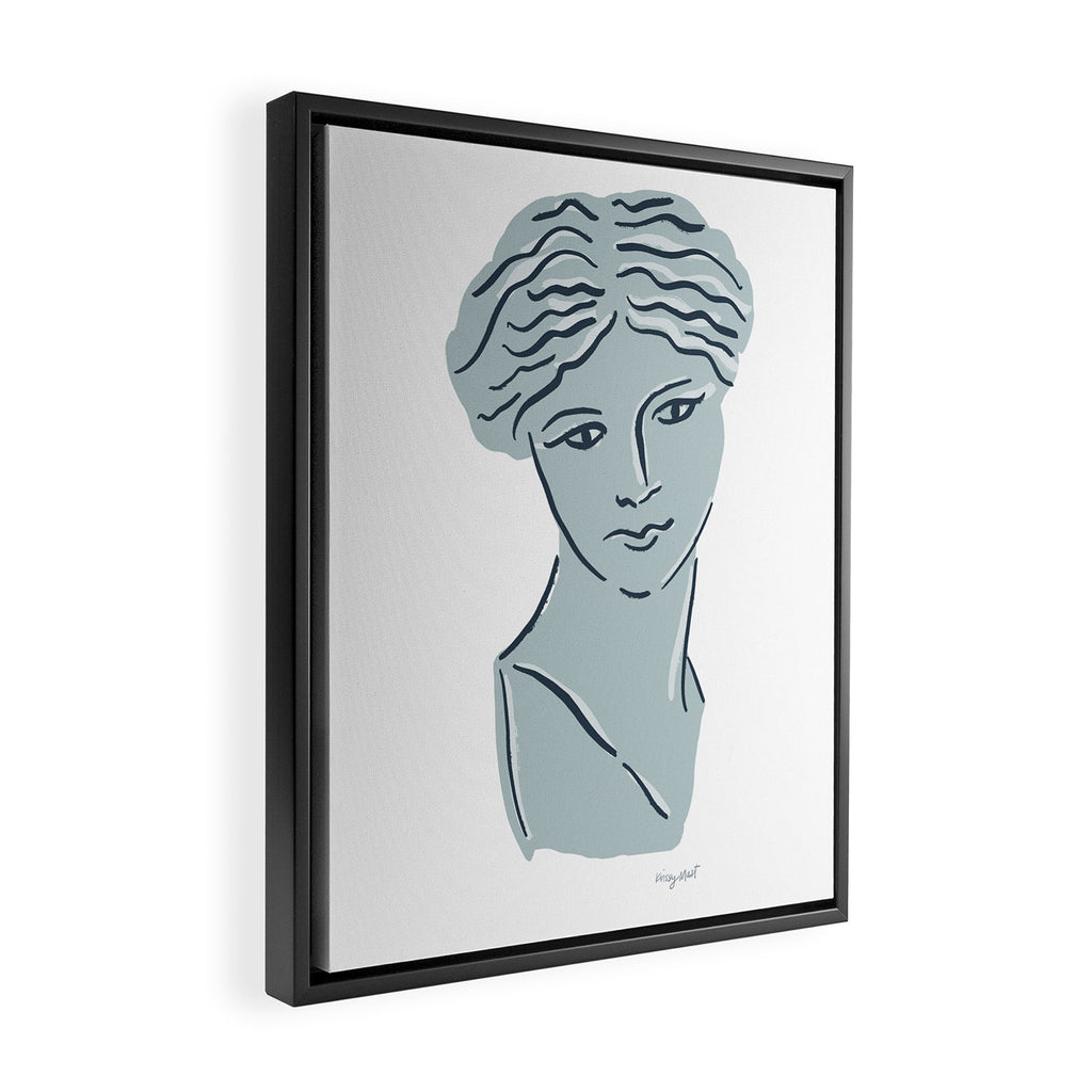 Goddess Aphrodite Greek Sculpture Framed Canvas Print Gallery Image 2