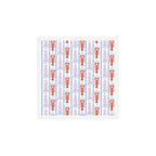 Lobster Stripe Pattern Art Print Gallery Image 1