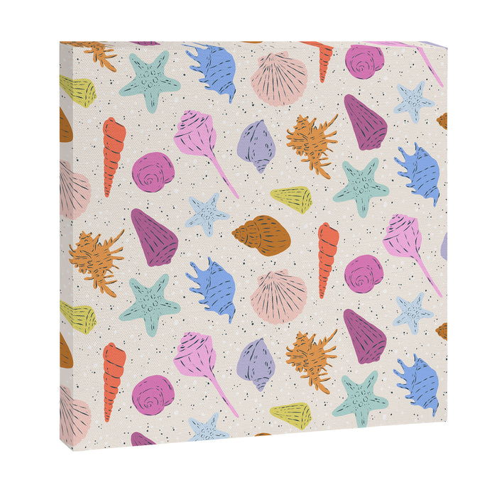 Rainbow Seashells Canvas Print Gallery Image 1