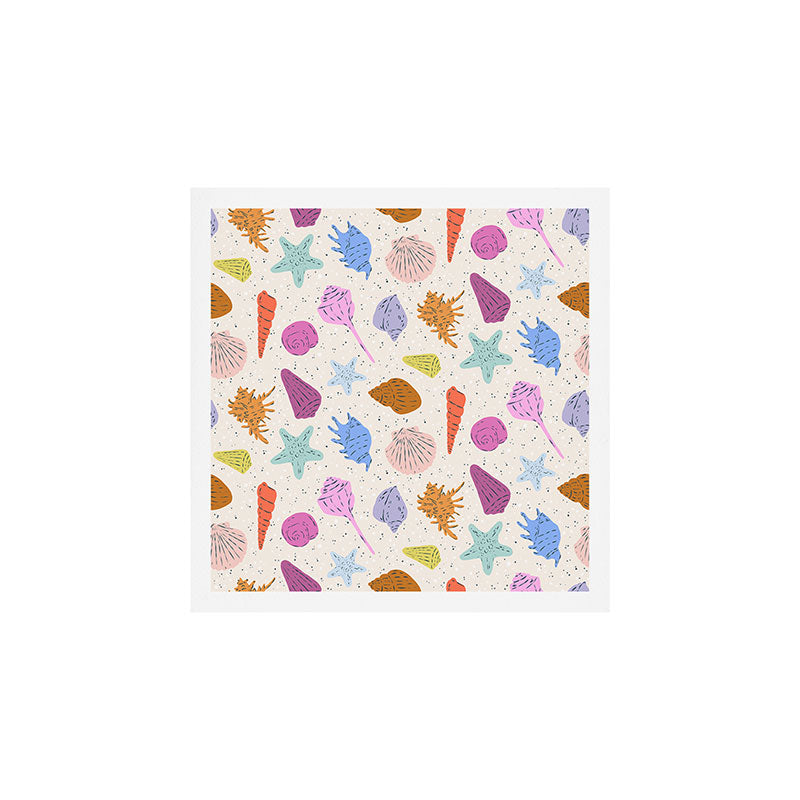 Rainbow Seashells Art Print Gallery Image 1