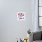 Ticket to Love Art Print Gallery Image 3